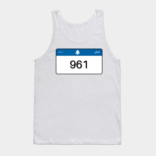 Lebanon 961 Tank Top